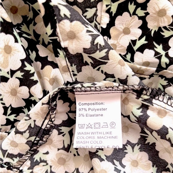 NEW pretty garden one-shoulder tiered ruffle dress - Picture 10 of 10